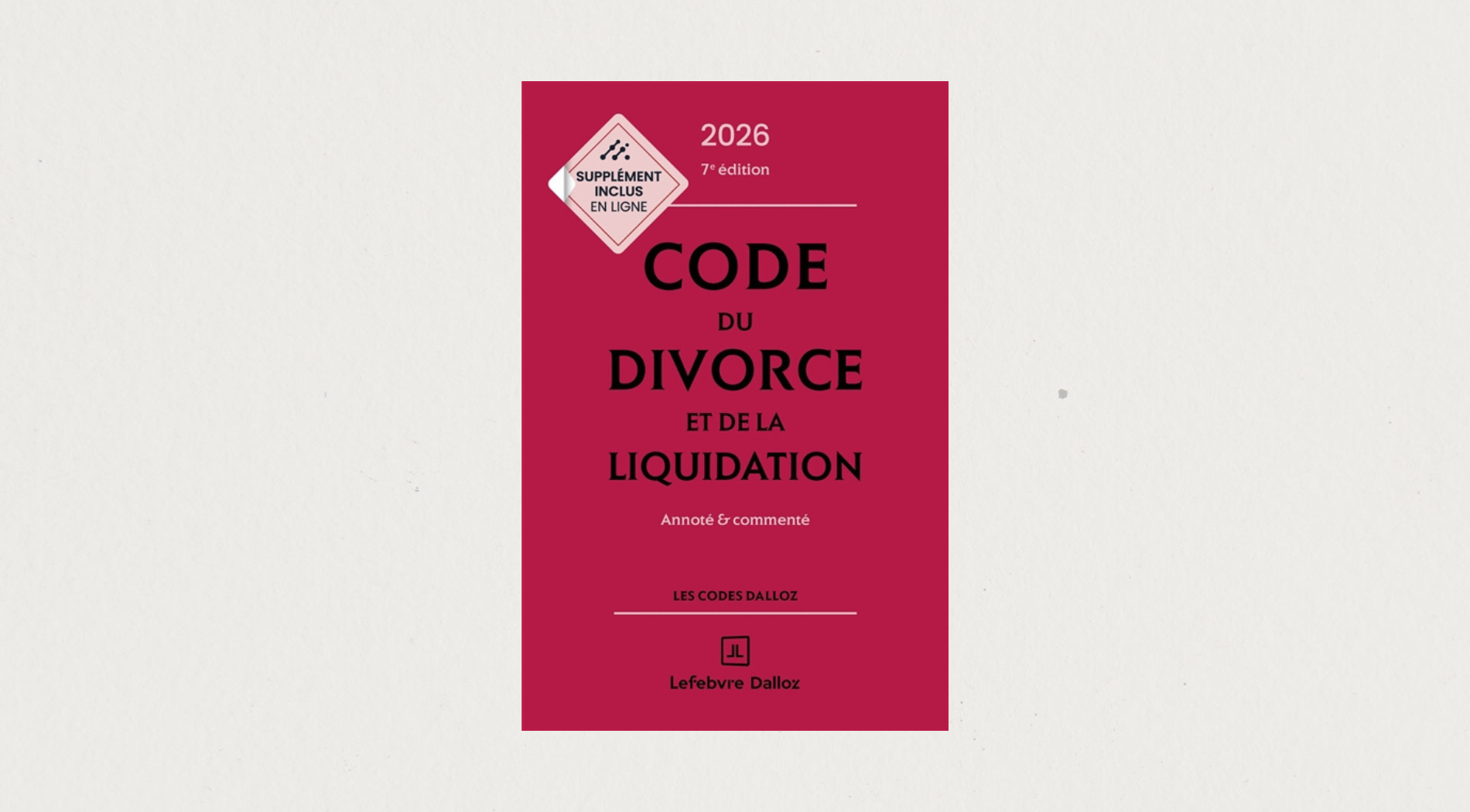 Illustration de l'article Code du divorce et de la liquidation 2026 